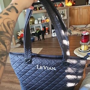 LeVian Quilted Merchandise Bag